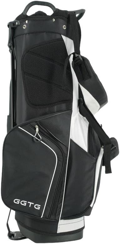 GGTG – Bolsa de golf ligera, 5 libras, color blanco y negro