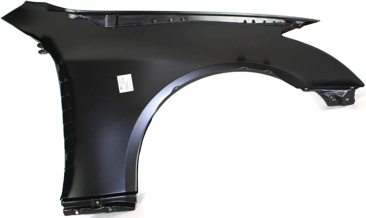 Evan Fischer Guardabarros delantero del lado del conductor compatible con Infiniti G35 2003-2007, Coupé con guardabarros de acero imprimado