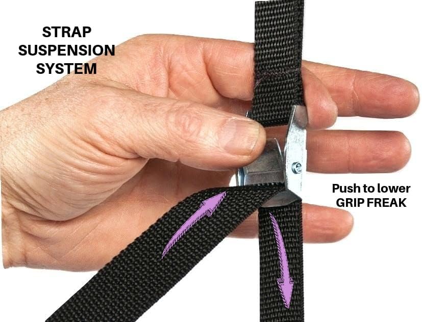 GRIP FREAK – Sistema de correa ajustable para colgar en cualquier lugar