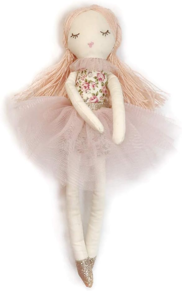 MON AMI Muñeca de peluche suave de diseño perfumado de rosas, 10 pulgadas, divertido juguete de peluche adorable para niños de todas las edades, uso