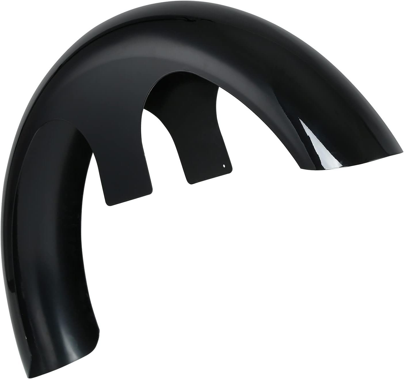SLMOTO Guardabarros delantero de motocicleta negro brillante de 30 pulgadas para Harley Touring Road King Road Glide Electra Glide Street Glide