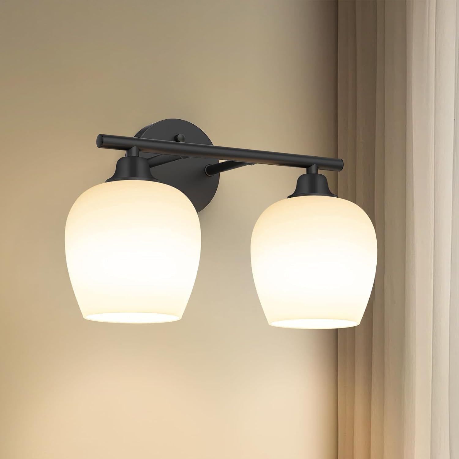 Pantalla de cristal ópalo, pequeña pantalla de repuesto para lámpara de mesa, lámpara de pie, apliques de pared, pantalla moderna blanca,