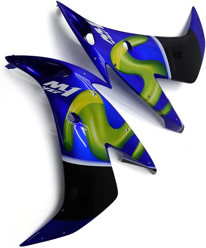 Kit de carenado de motocicleta verde negro azul para Yamaha YZF-R1 2004 2005 2006 YZF-1000 R1 04 05 06 ABS inyección de plástico Carrocería