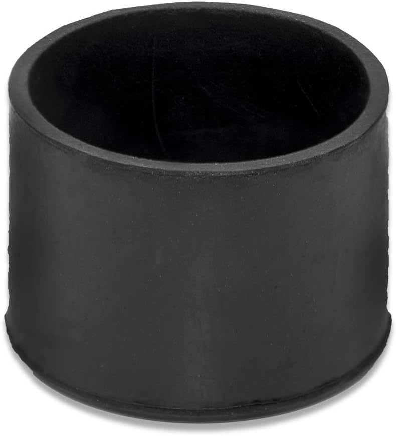 Flyshop 4 tapas redondas de goma de 1.772 in para patas de silla, protectores de suelo, antideslizantes y reducción de ruido, calcetines duraderos
