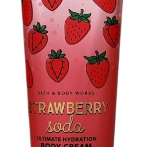 Bath and Body Works Strawberry Soda Ultra Shea Crema Corporal Hidratante 8 oz  226 g Bath and Body Works Strawberry Soda Ultra Shea Crema Corporal Hidratante 8 oz  226 g