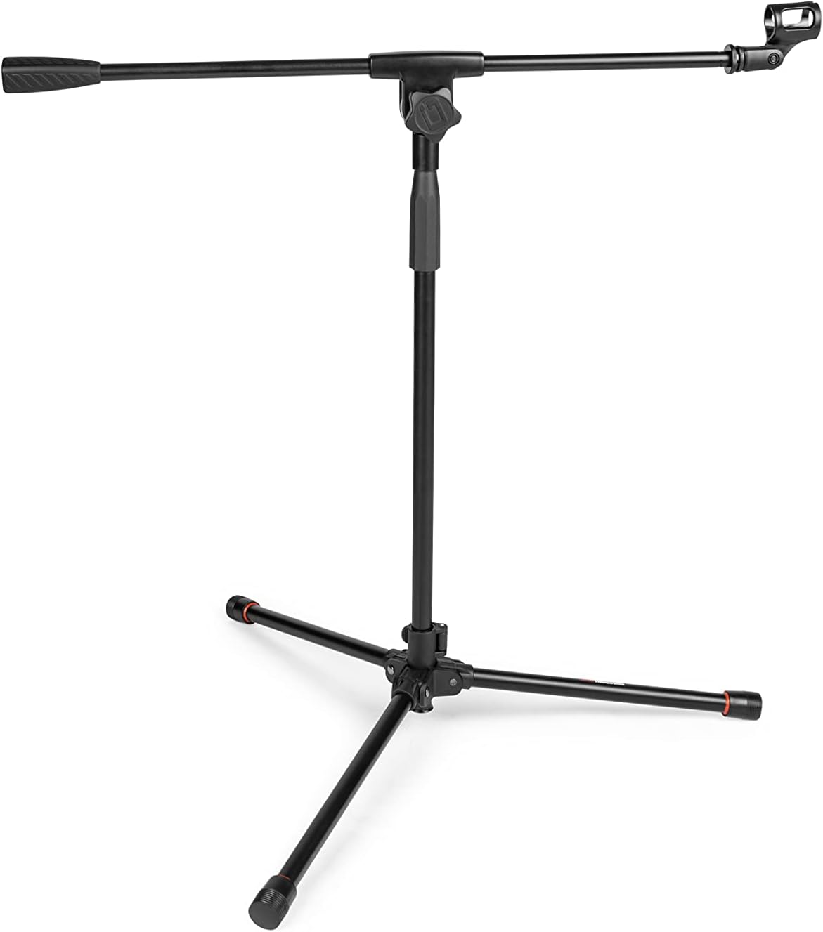 Gator Frameworks Soporte de micrófono trípode ligero con pluma de una sola sección (GFW-MIC-1500)
