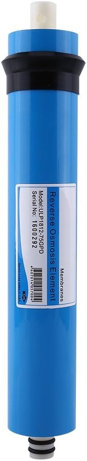 Membrana de ósmosis inversa para el reemplazo del filtro de agua ULP1812-75 GPD se adapta al sistema estándar de filtración de agua potable bajo el