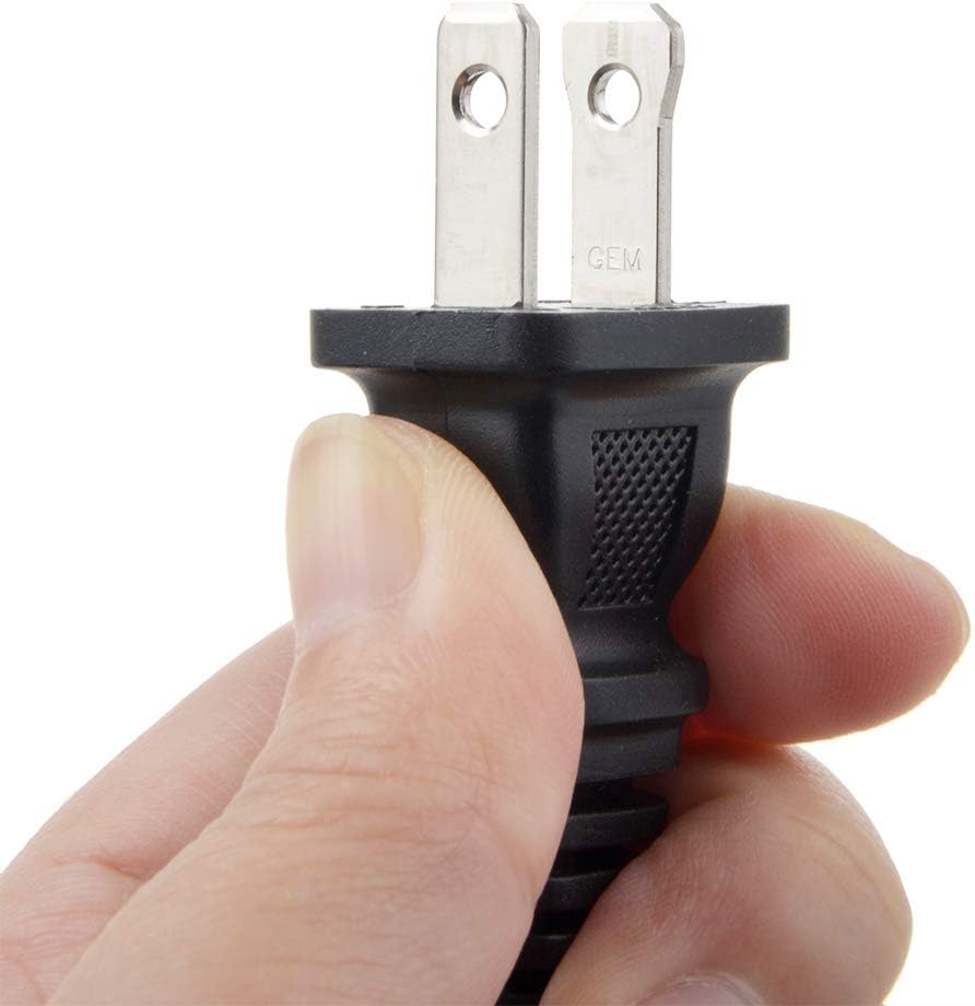 AC Power Cord Cable Plug Compatible with Sony CFD-775 CF-460S CFDD73 CFD-D73 CFDD75 CFD-D75 CFD-DW83 CFDDW83 CFDG70 CFD-S22 CFD-E95 CFDE95 AM-FM CD