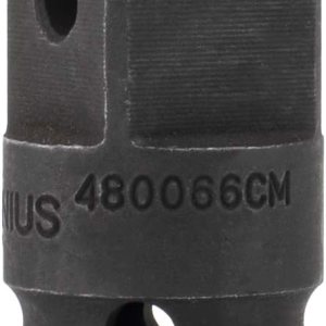 Genius Tools Adaptador de impacto Dr. 12″ F × 34″ M con orificio para pasador (CR-Mo) – 480066CM Genius Tools Adaptador de impacto Dr. 12″ F × 34″ M con orificio para pasador (CR-Mo) – 480066CM