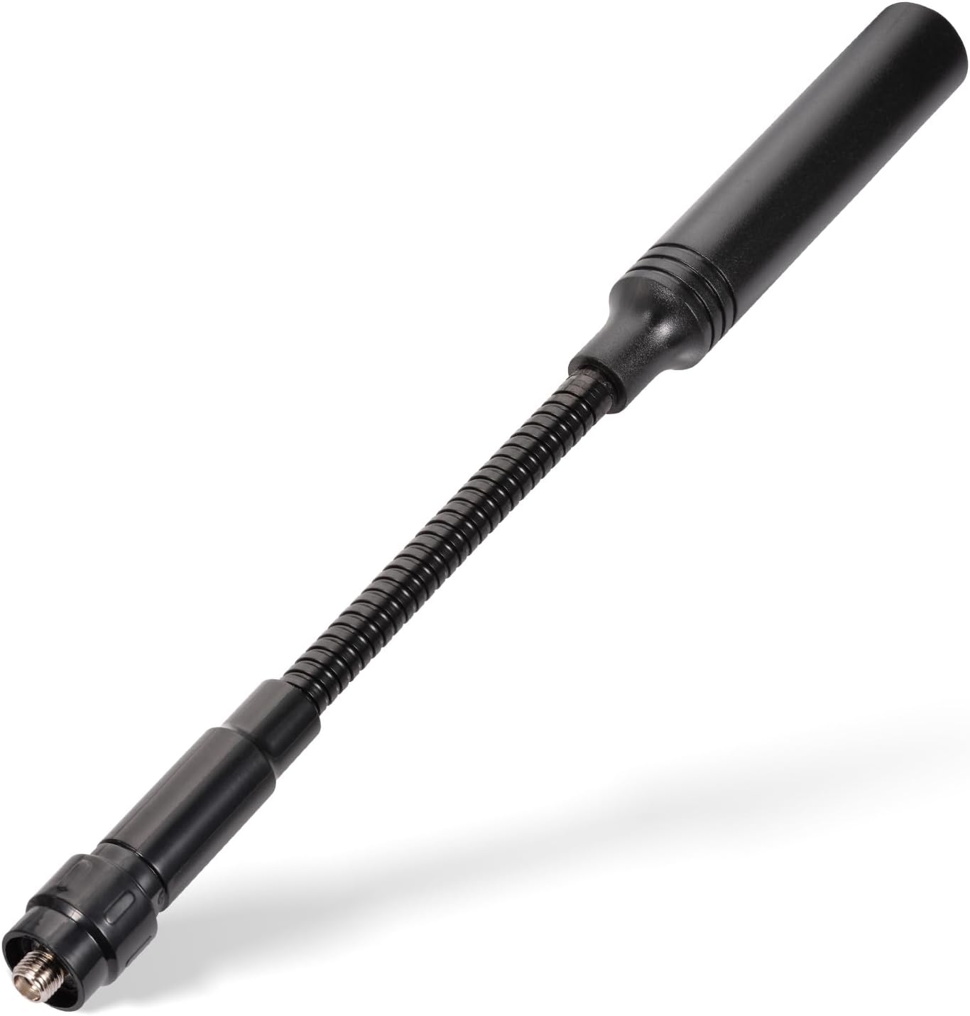 Eightwood Antena de radio de jamón de cuello de cisne VHFUHF 144430MHz Antena táctica amateur flexible conector hembra SMA para radios