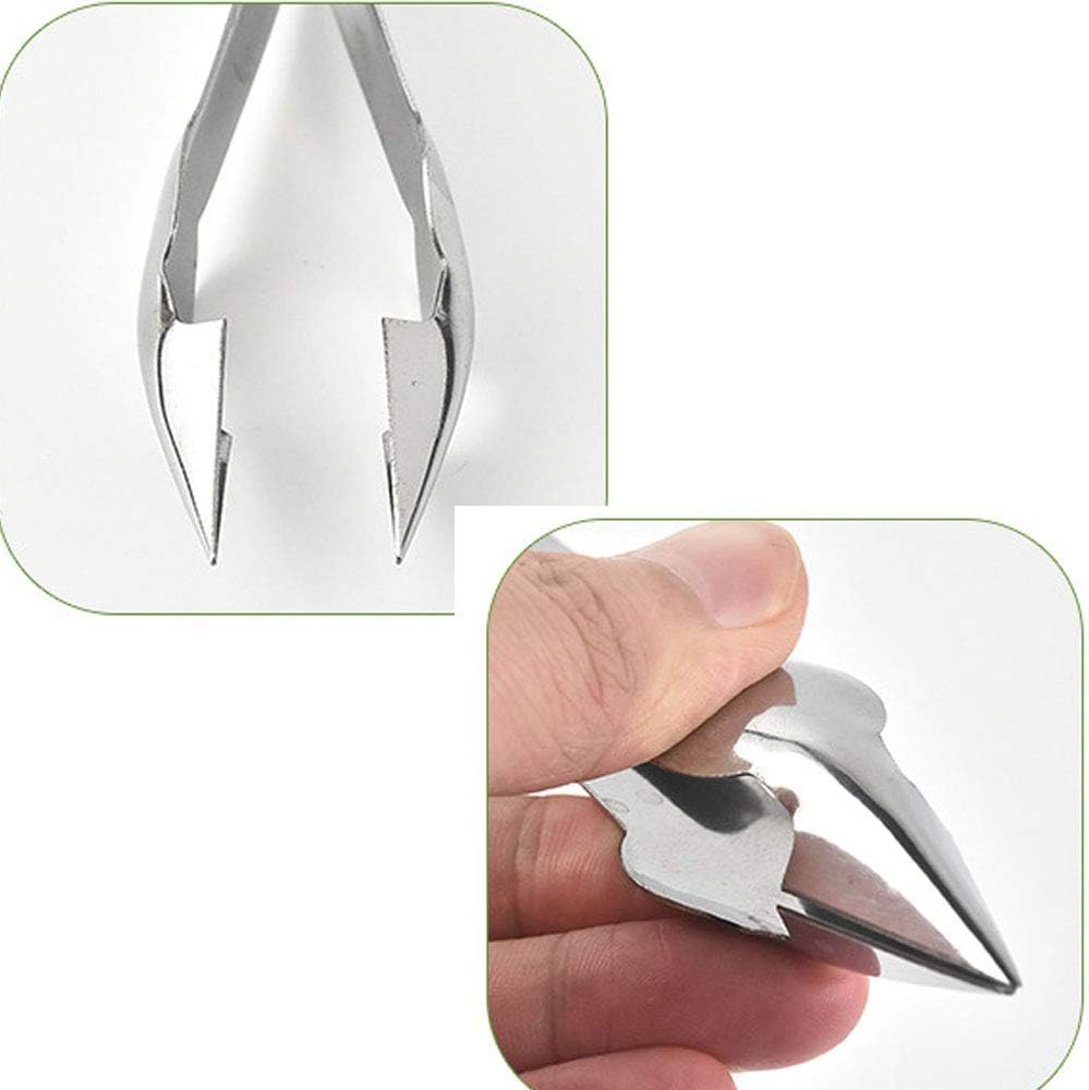 AIYAYI Práctico cortador de acero inoxidable, pelador de ojos de piña, herramientas de cocina, cuchillo de pelado, cuchillo de cepillado de