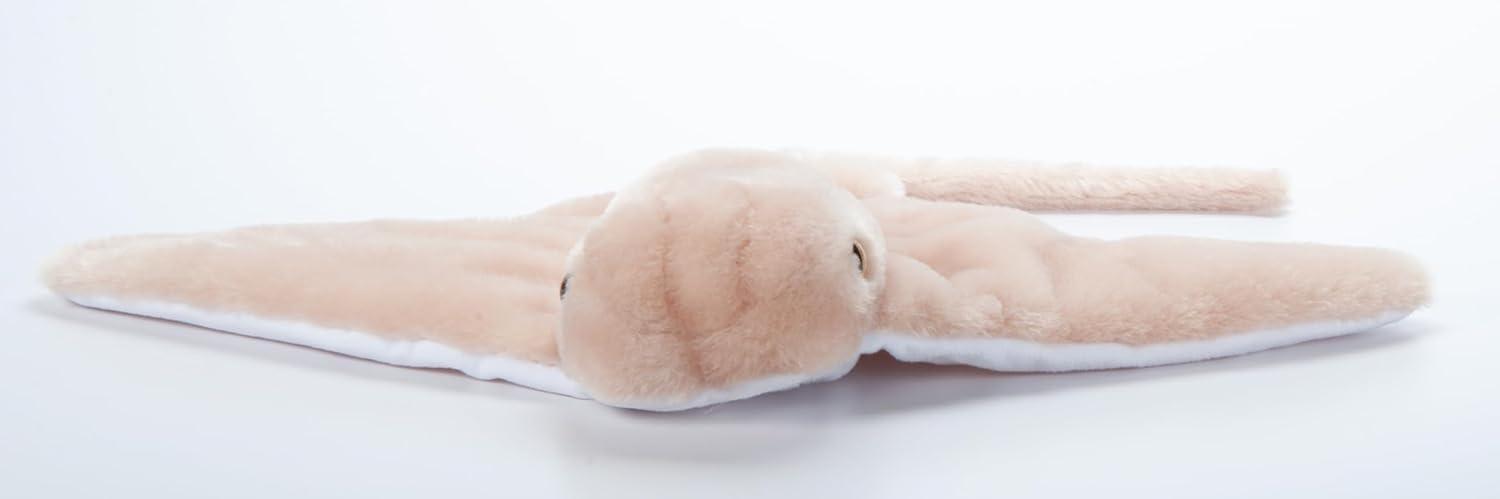 The Petting Zoo Cownose Ray – Peluche de peluche, regalos para niños, animales marinos Wild Onez, juguete de peluche de rayas de 24 pulgadas de