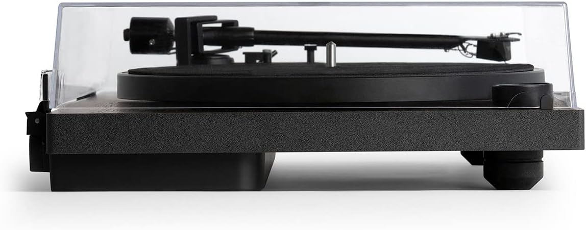 Victrola Premiere T1 Turntable – Elegante reproductor de discos de vinilo moderno, 33-13 y 45 RPM discos de vinilo y LPs, Bluetooth 5.0 integrado,
