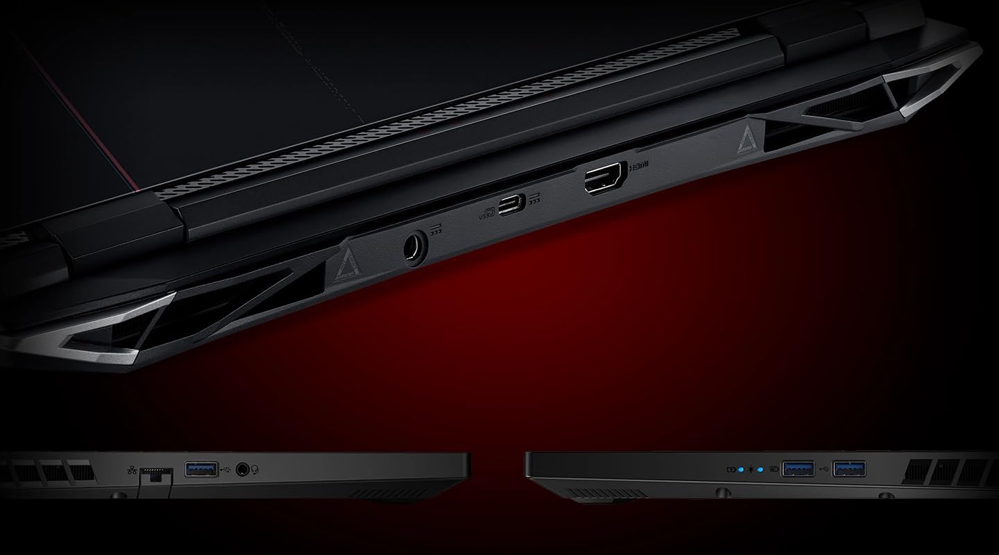 acer Nitro 5 AN517-42 Laptop para juegos  AMD Ryzen 7 6800H  GeForce RTX 3070  17.3 pulgadas FHD (1920 x 1080) Pantalla 169 144Hz  16GB DDR5 RAM