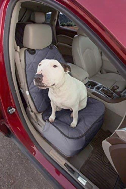 Cubiertas para asientos delanteros para perros. Empresa estadounidense, normal, gris