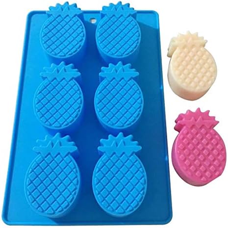Moldes de silicona para piñas, forma de frutas tropicales, moldes de jabón de silicona, moldes de verano hawaianos para manualidades, manualidades,
