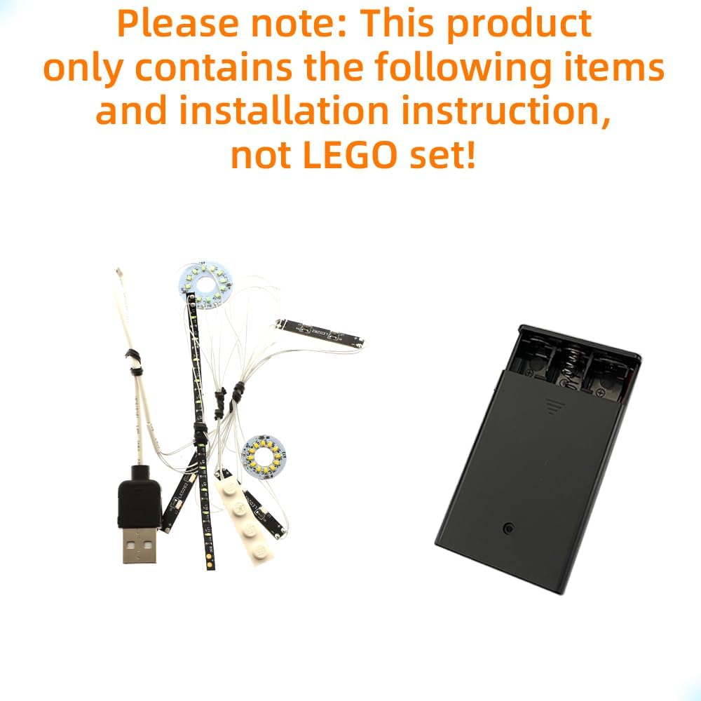 GEAMENT Kit de luz LED compatible con Lego Botanical Garden – para amigos 41757 juego de modelos (juego de modelos no incluido)