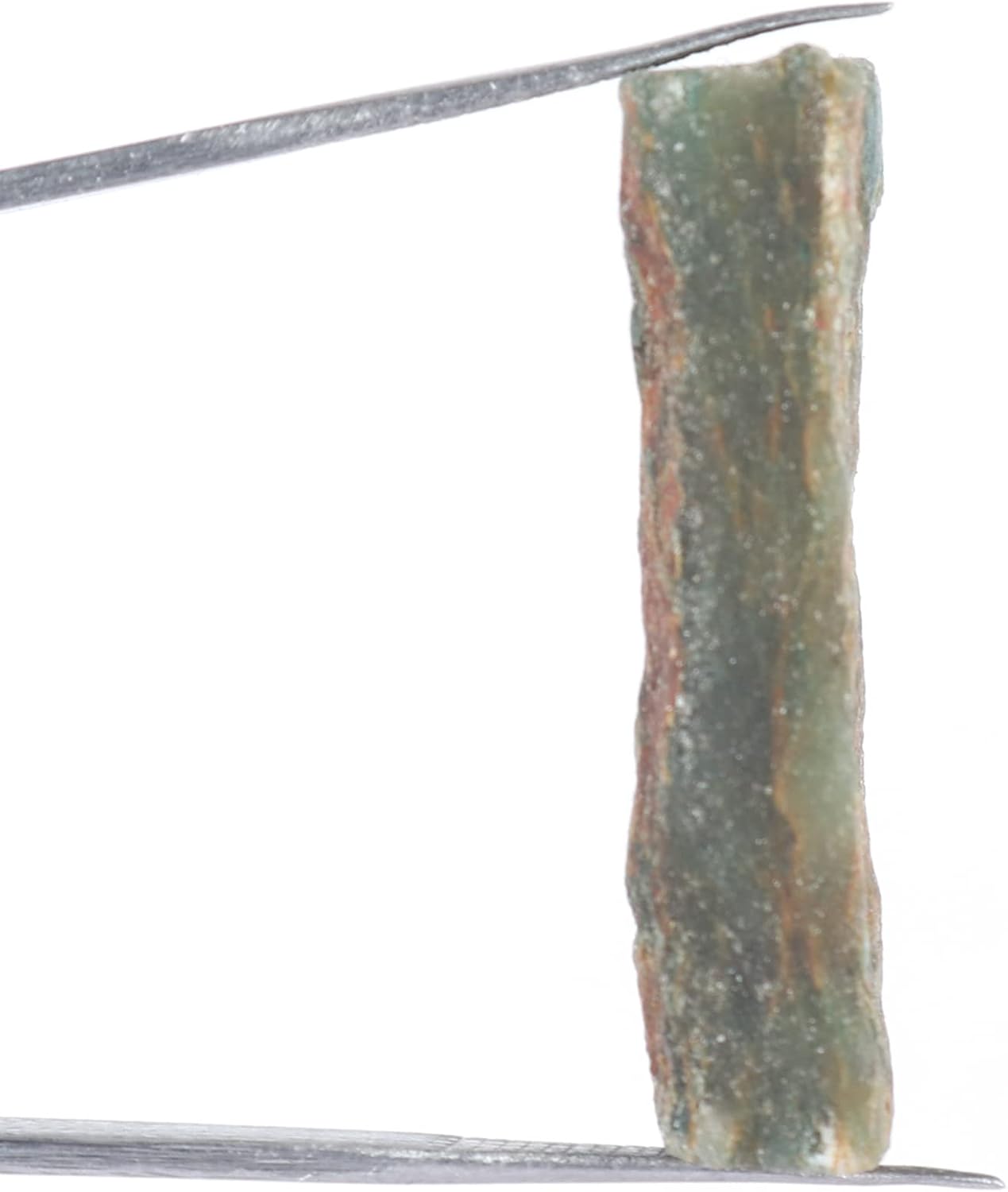 Gemhub Uncut Green Jade Untreated Loose Stone for Decoration, Jewelry 29.70 ct