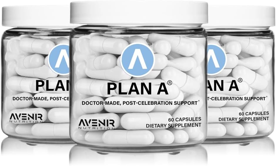 Plan A  Alivio posterior a la celebración y restauración matutina  Electrolito para deshidratación y dolor de cabeza  Dihidromiricetina DHM y L