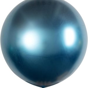 Balloonify – Globos gigantes de 36 pulgadas, 10 globos gruesos, látex fuerte, relleno de helio o aire, globos redondos gigantes azules metálicos, Balloonify – Globos gigantes de 36 pulgadas, 10 globos gruesos, látex fuerte, relleno de helio o aire, globos redondos gigantes azules metálicos,
