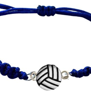 Sportybella Pulsera de voleibol – Pulseras ajustables para niñas con dije de voleibol. Regalos y recuerdos ideales para jugadores de voleibol. Sportybella Pulsera de voleibol – Pulseras ajustables para niñas con dije de voleibol. Regalos y recuerdos ideales para jugadores de voleibol.