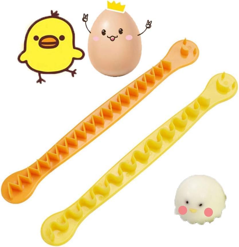 Juego de cortador de huevos de corte elegante, cortador de huevos de encaje, herramienta de molde de utensilios de cocina, accesorios de regalo,