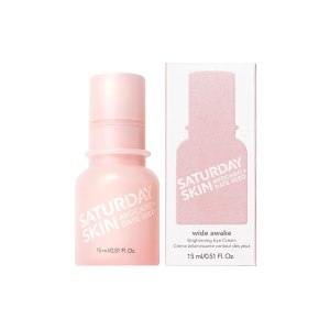 Saturday Skin Wide Awake – Crema iluminadora coreana para ojos, para arrugas, ojos hinchados, ojeras, ligera, hidratante, hidrata profundamente, Saturday Skin Wide Awake – Crema iluminadora coreana para ojos, para arrugas, ojos hinchados, ojeras, ligera, hidratante, hidrata profundamente,