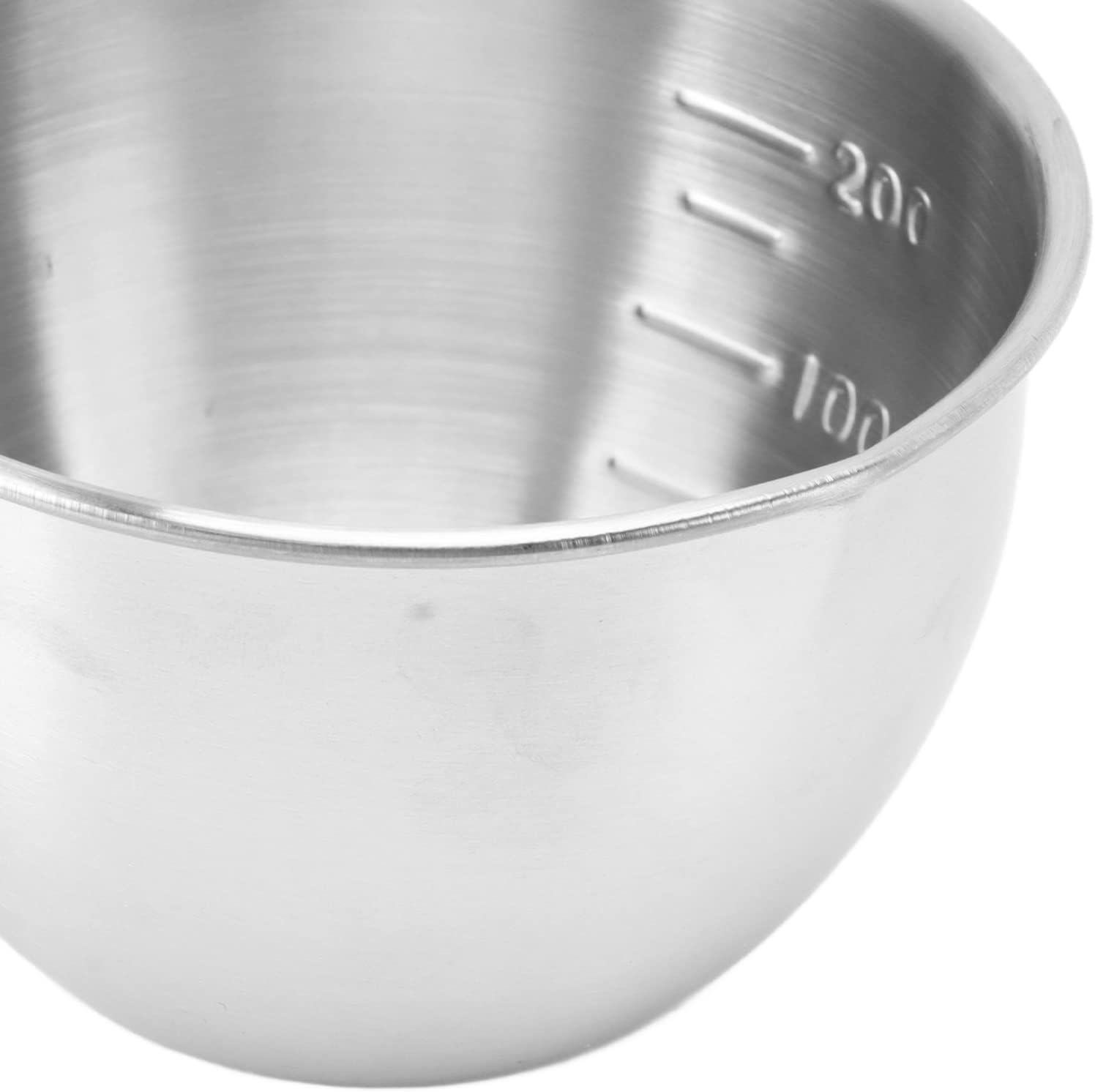 Tazón de acero inoxidable, cuencos de almacenamiento para refrigerador, aptos para lavavajillas, cuencos gruesos para servir con báscula para