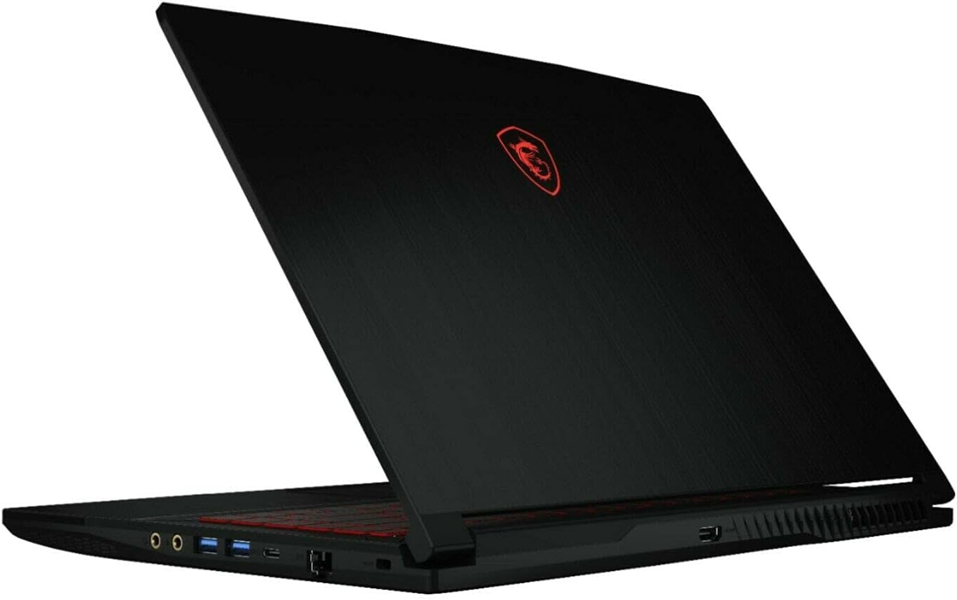 MSI Laptop delgada para juegos GF63, 15.6″ FHD 144Hz, Intel i5-11400H, RTX 3050, 16GB RAM, 512GB NVMe SSD, Windows 11, aluminio negro