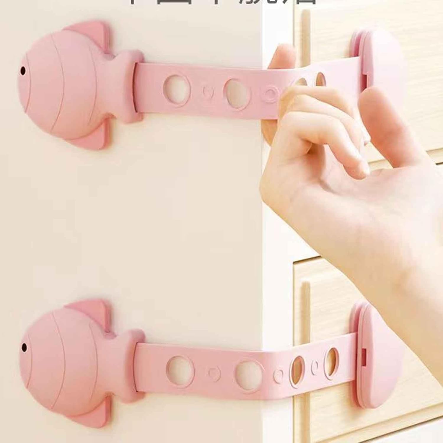 Cerraduras para nevera, cerradura de puerta de refrigerador, cerraduras de gabinete para bebés y niños para refrigerador, gabinetes, cajones,