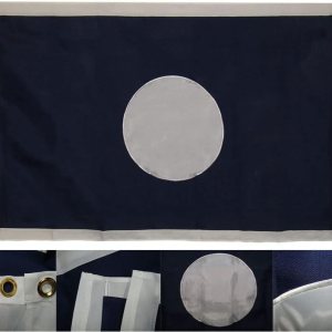 Bandera bordada de nailon Hardee Battle 600D de 2 capas de 3 x 5 pies Bandera bordada de nailon Hardee Battle 600D de 2 capas de 3 x 5 pies