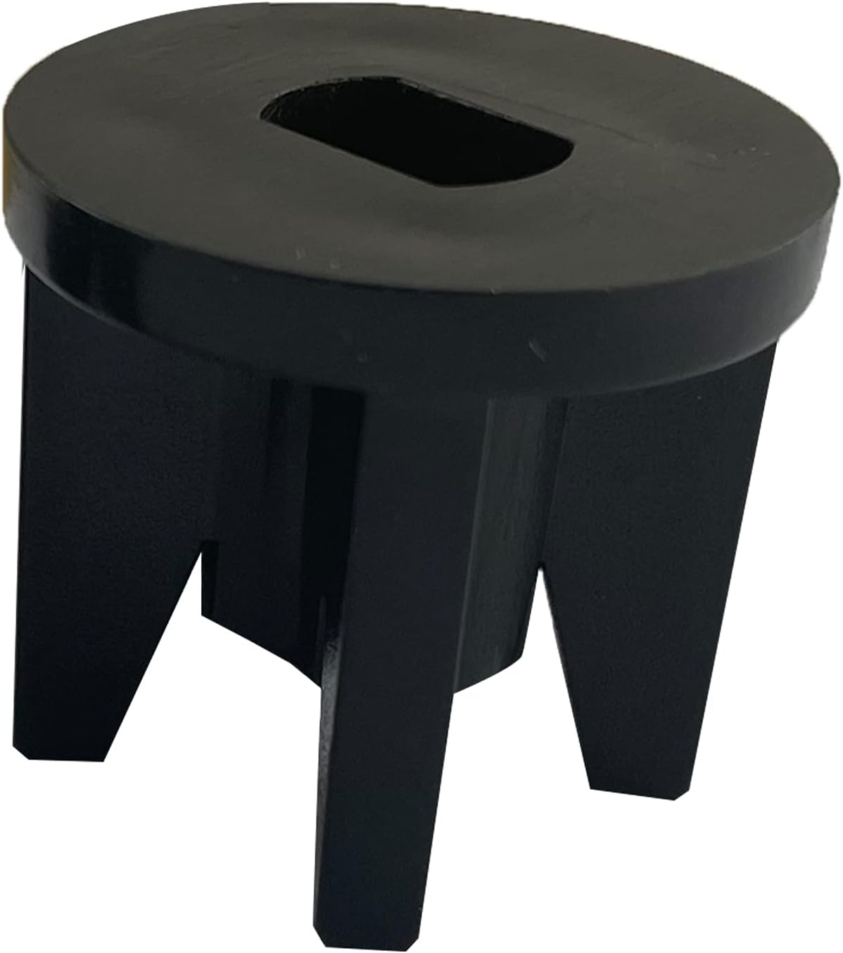 Soportes de montaje universales de repuesto para persianas enrollables, para interiores y exteriores (negro, enchufe de embrague de 1.102 in)