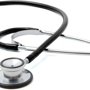 ADC Estetoscopio de cabezal doble., Adulto, Negro, 1 ADC Estetoscopio de cabezal doble., Adulto, Negro, 1