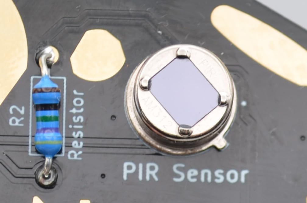 T-Rex – Kit de aprendizaje para soldar  LED activado por movimiento  Kit de electrónica de bricolaje para principiantes  Circuito de práctica