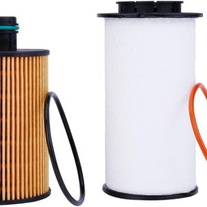 Filtro de combustible diesel 68235275AA y filtro de aceite 68229402AA, se adapta a Dodge RAM 1500 3.0L V6 motor diesel turboalimentado 2014 2015 Filtro de combustible diesel 68235275AA y filtro de aceite 68229402AA, se adapta a Dodge RAM 1500 3.0L V6 motor diesel turboalimentado 2014 2015