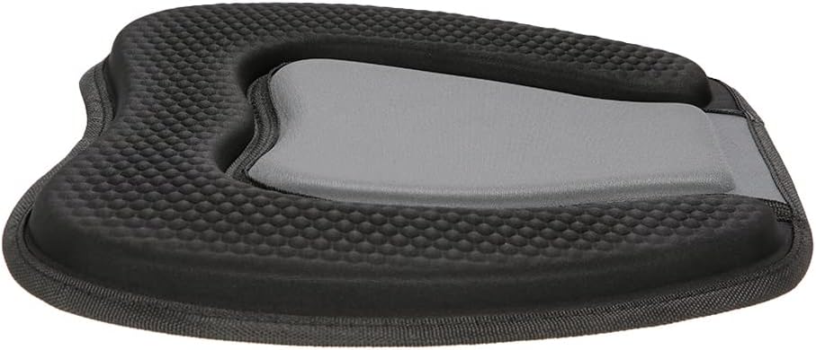 Lixada Cojín acolchado para asiento de kayak con respaldo y correas ajustables, cojín de asiento de kayak y canoa, soporte antideslizante, asiento