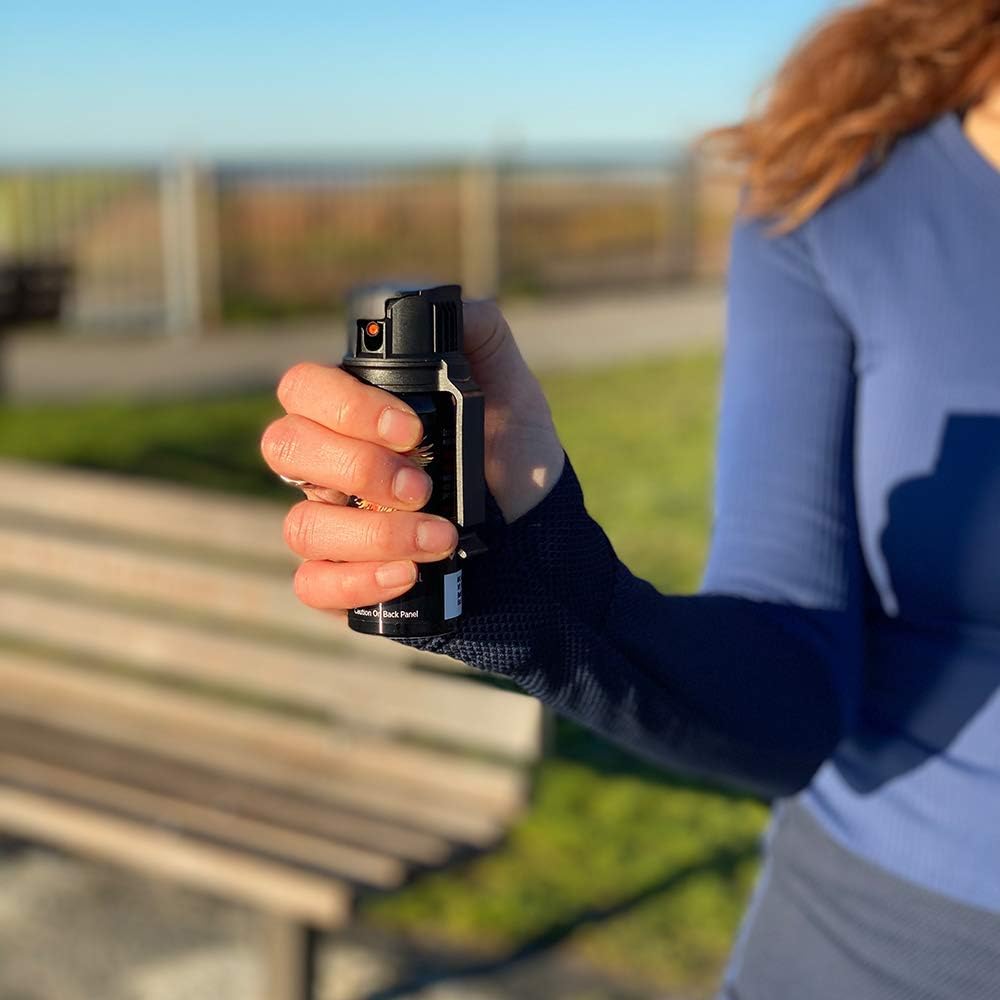 Phoenix P360S – Gel pimienta de qseel. Spray de pimienta de grado militar y policial de máxima resistencia, el gel es mejor, rocía en cualquier