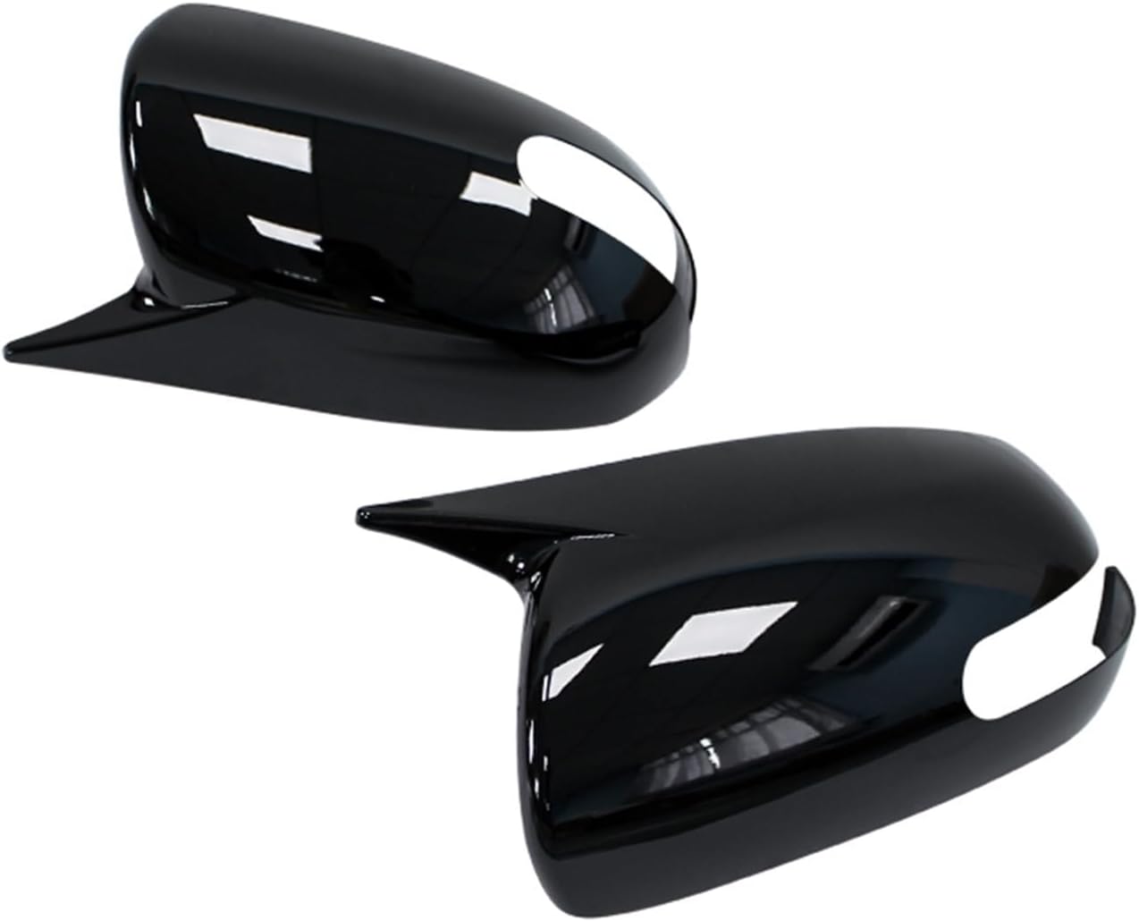 DEBLAN Para KIA K3 Cerato Forte 2009-2012 Carrocería Exterior del Coche Puerta Lateral Espejo Retrovisor Cubierta Tapa Carcasa Carcasa Adhesivo Trim