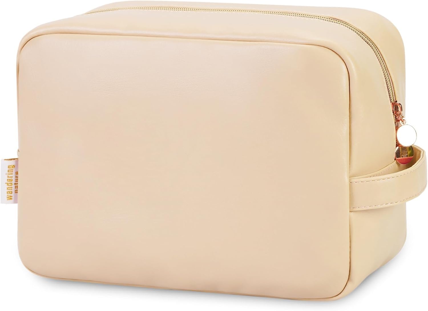 Wandering Nature Bolsa de maquillaje para bolso, bolsas de cosméticos para mujer, organizador de maquillaje, bolsa de viaje con bolsillos