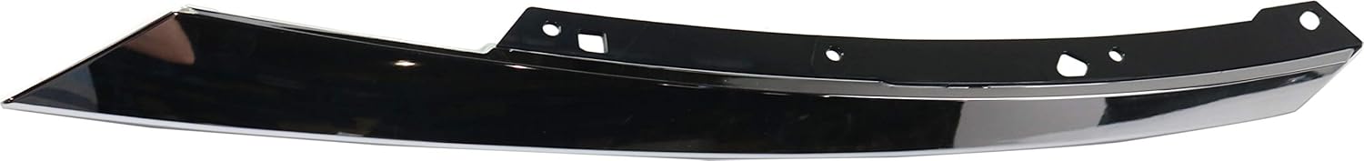 Evan-Fischer – Extensión de rejilla compatible con Honda Civic Chrome CoupeSedan 2016-2018 para el lado del conductor y del pasajero