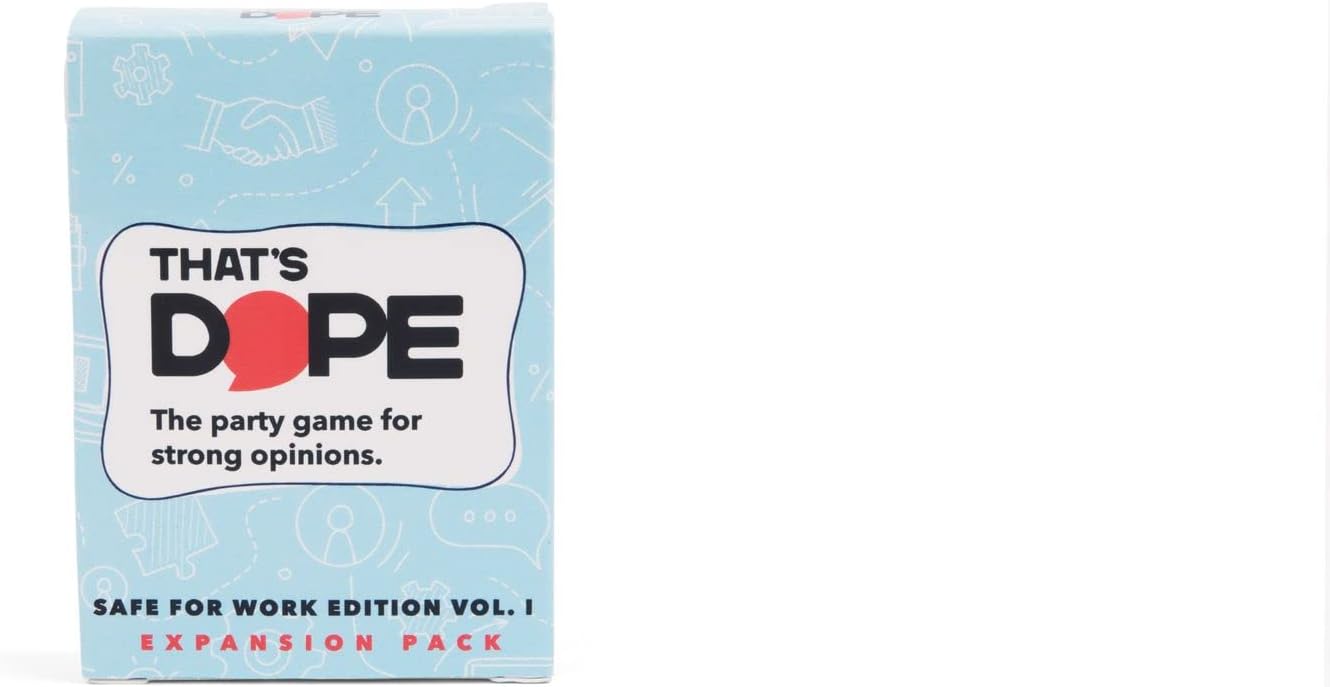 That’s Dope El juego de fiesta para opiniones fuertes  Edición segura para el trabajo