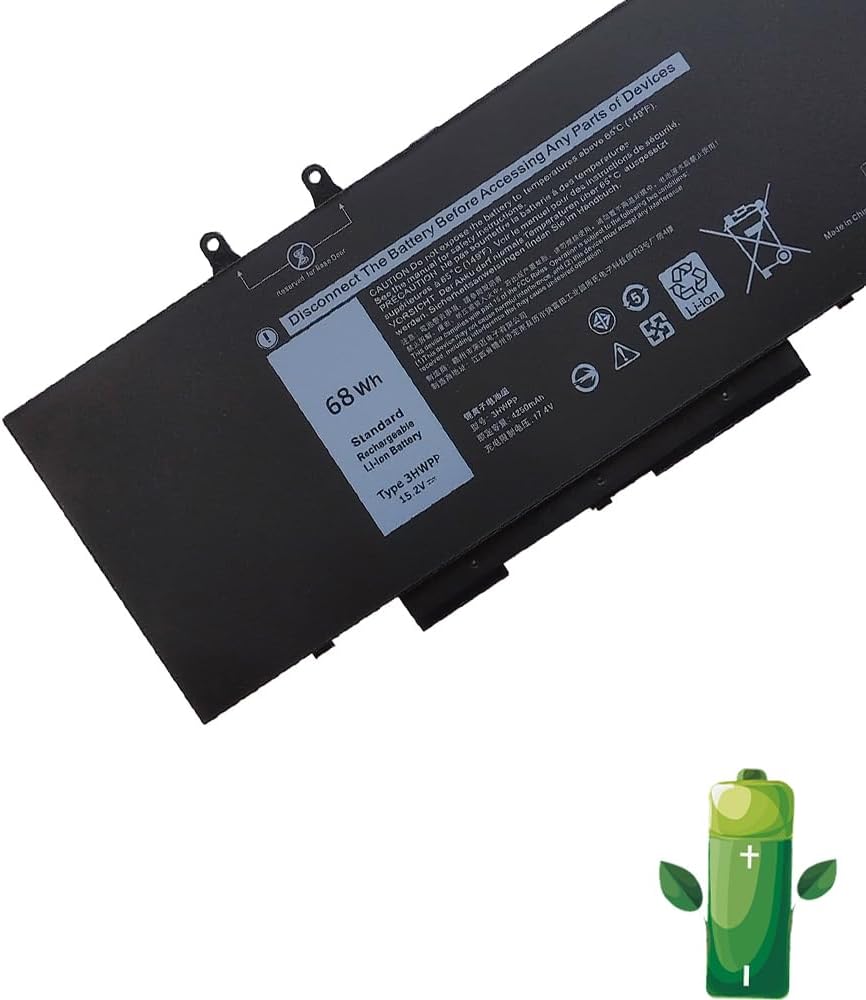 3HWPP – Batería de repuesto para laptop compatible con Dell Latitude 5401 5410 5411 5501 5510 5511 Precisión 3541 3551 Inspiron 7706 2 en 1 Inspiron