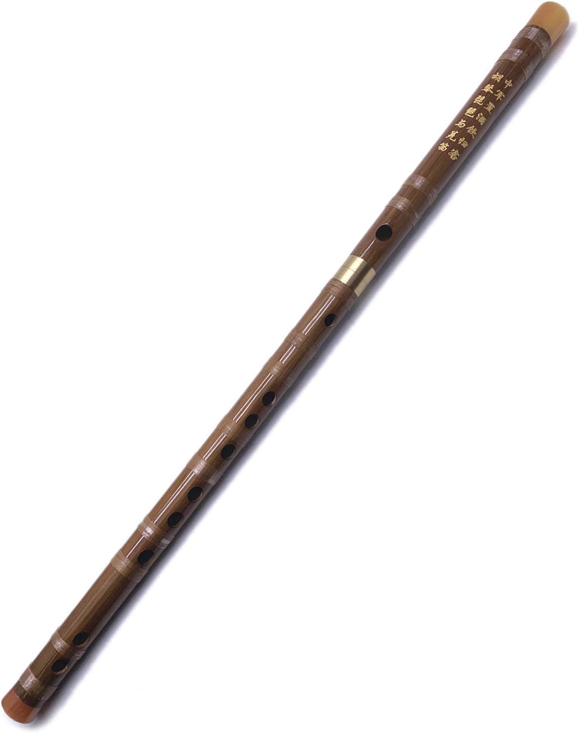 Jiayouy Flauta de bambú G Key Dizi Instrumento chino tradicional enchufable hecho a mano con membrana de bambú y bolsa de terciopelo
