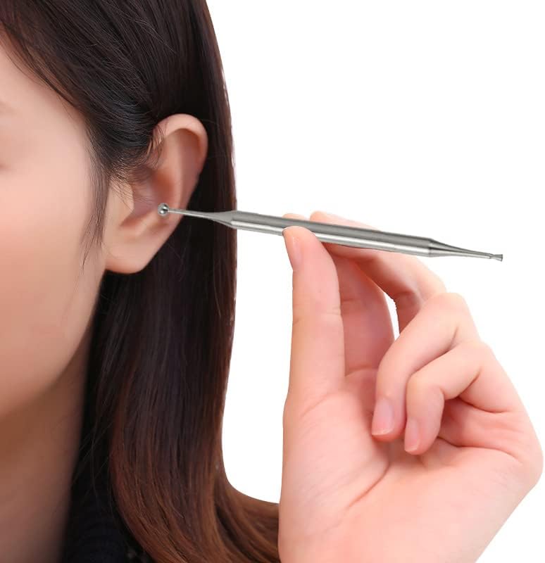 BetterJonny – Bolígrafo de acupuntura manual, punta de punta de acero inoxidable para el cuerpo, herramienta de reflexología facial, punta de punta