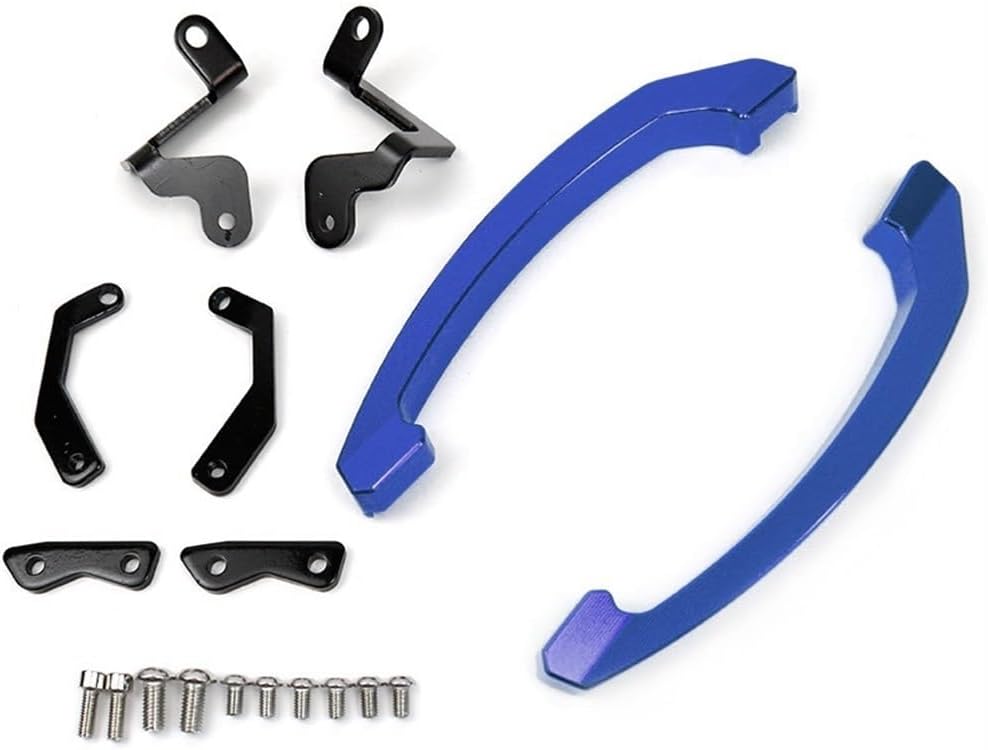 Reposabrazos de pasajero de motocicleta MT07 Agarraderas para Y&AMAHA MT-07 FZ-07 MT 07 2014 2015 2016 2017 motocicleta asiento trasero de pasajeros