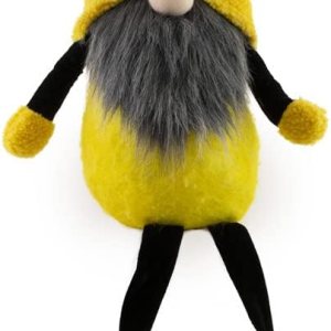 Boston International Figura de mesa de gnomo de primavera, 21 pulgadas, Hootie Honey Bee Boston International Figura de mesa de gnomo de primavera, 21 pulgadas, Hootie Honey Bee