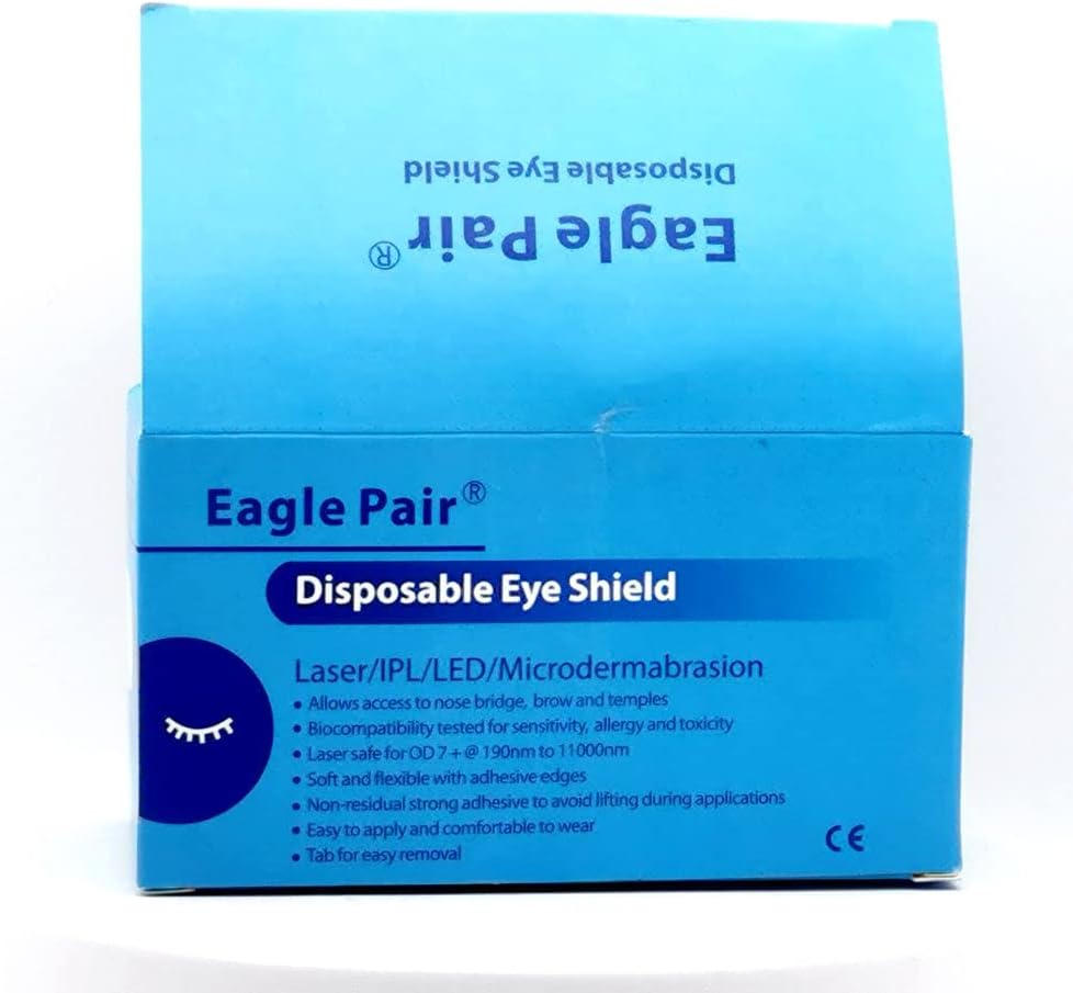 Disposable Beauty Laser Eye Shields IPLLEDMicrodermabrasion Guest Eye Protection Shield Pack of 10 pairs