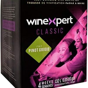 Kit de ingredientes de vino clásico italiano Pinot Grigio de un galón Kit de ingredientes de vino clásico italiano Pinot Grigio de un galón