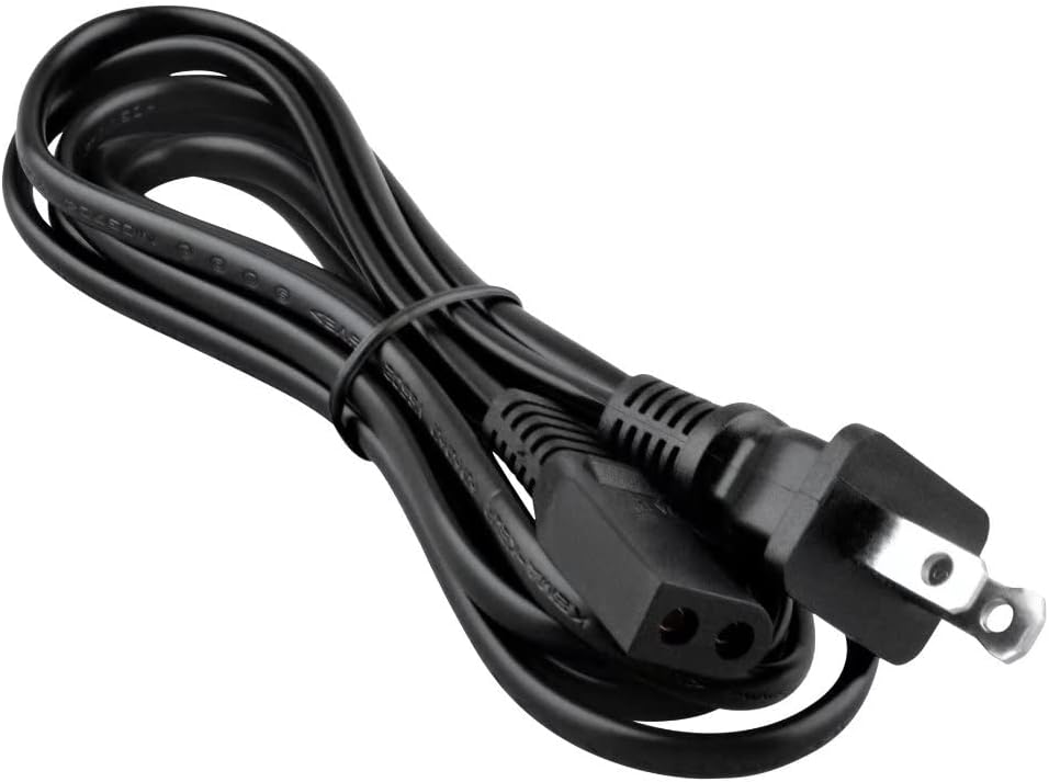 PwrON Cable de alimentación de CA de 6 pies compatible con Insignia NS-B4111 NSB4111 NS-84111 Radio Boombox