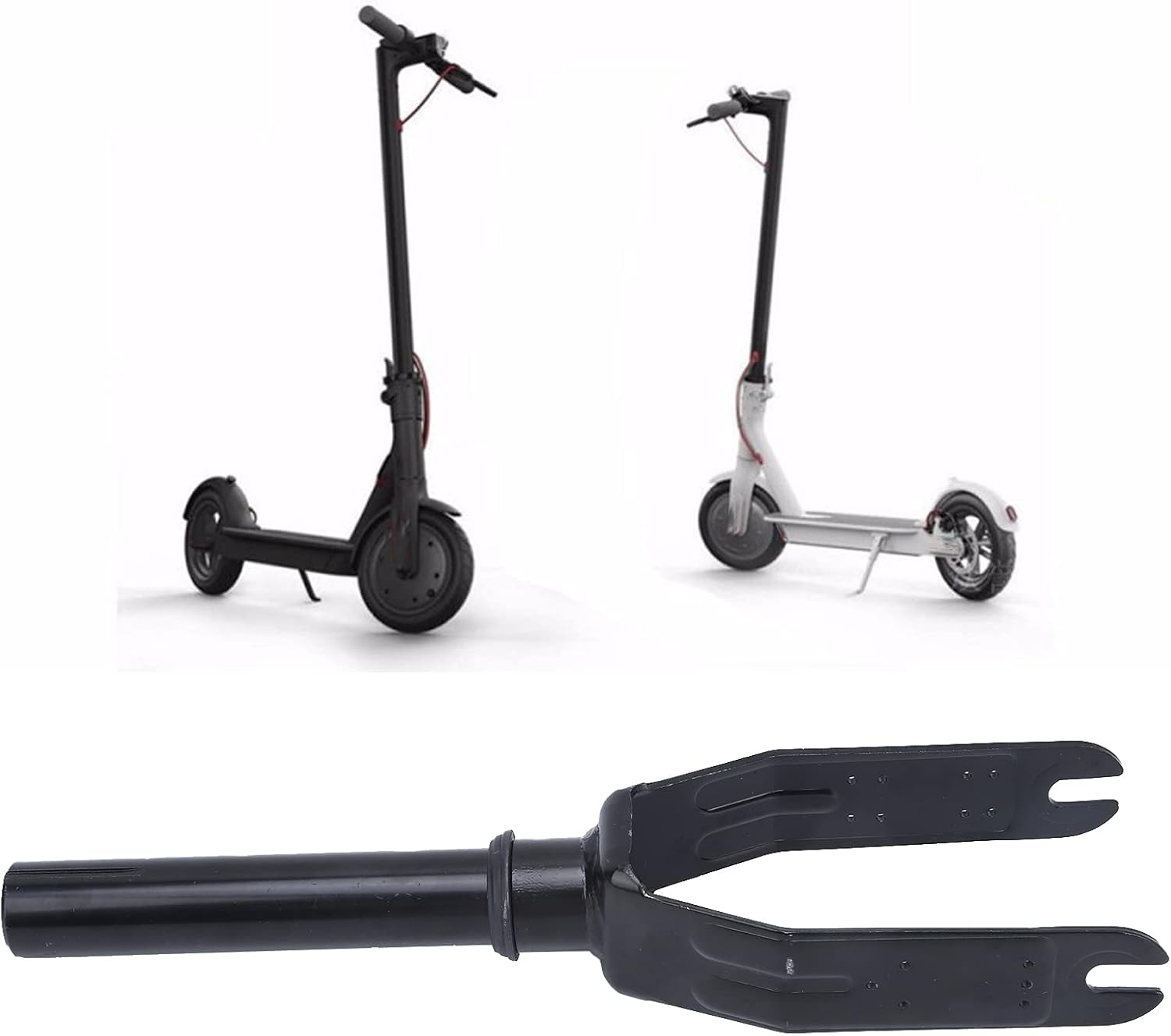 Reemplazo de la horquilla delantera, horquilla para scooter resistente, duradero, fácil de instalar, accesorio para scooter eléctrico para M365